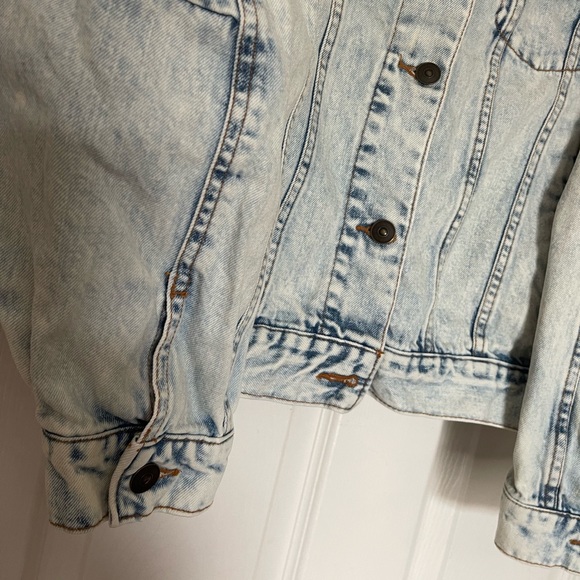 H&M Jean blue Jacket oversized - Picture 2 of 6